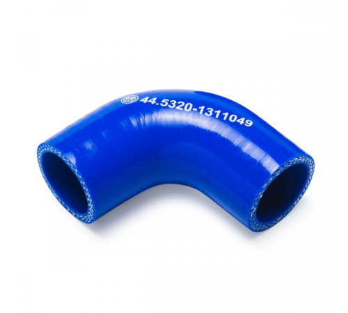 Патрубок расш. бачка угловой (L=65х65, d=32) силикон (44.5320-1311049) МД