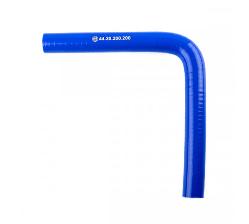 Патрубок универсальный угловой 90° (L=200х200мм, d=20) силикон (44.20.200.200) МД