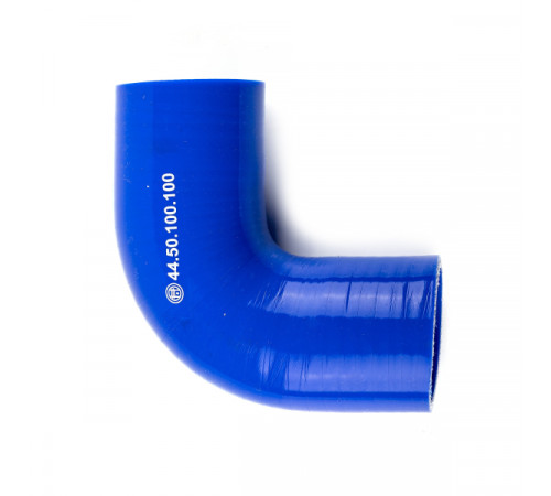 Патрубок универсальный угловой 90° (L=100х100мм, d=50) силикон (44.50.100.100) МД