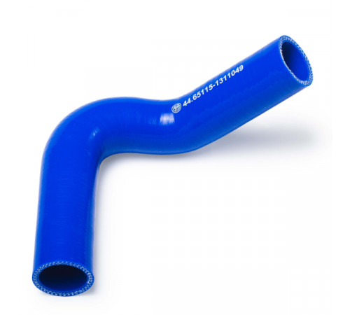 Патрубок расш. бачка S-образный (L=130х65, d=30) силикон (44.65115-1311049) МД