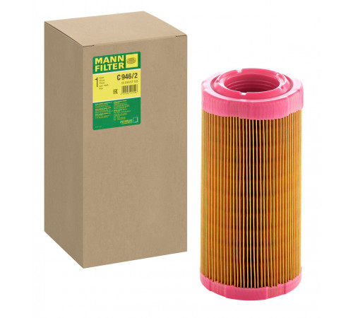 C946/2 Воздушный фильтр Mann первичный (внешний)