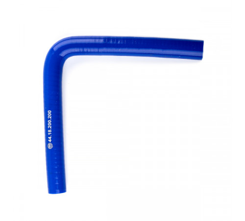 Патрубок универсальный угловой 90° (L=200х200мм, d=18) силикон (44.18.200.200) МД