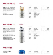 Фильтр очистки топлива ФТ-305.57 (6W.24.064.00) МД