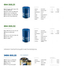 Воздушный фильтр ЭФВ-305.25 (ДТ75М-1109560) МД (комплект)