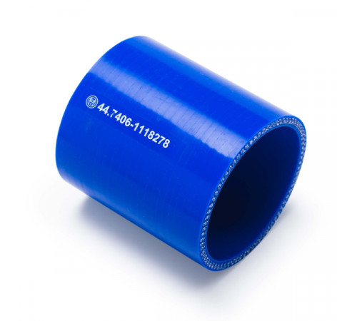 Патрубок турбокомпрессора (L=70, d=56) силикон (44.7406-1118278) МД