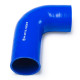 Патрубок радиатора верх. угловой (L=110х160, d=60) силикон (44.65115-1303010) МД