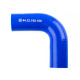 Патрубок универсальный угловой 90° (L=100х100мм, d=32) силикон (44.32.100.100) МД
