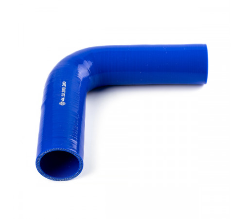 Патрубок универсальный угловой 90° (L=200х200мм, d=50) силикон (44.50.200.200) МД