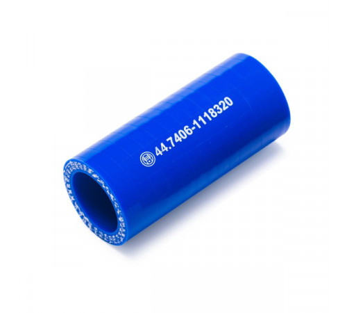 Патрубок турбокомпрессора (L=70, d=22) силикон (44.7406-1118320) МД