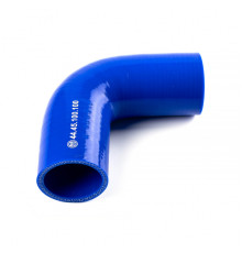 Патрубок универсальный угловой 90° (L=100х100мм, d=45) силикон (44.45.100.100) МД