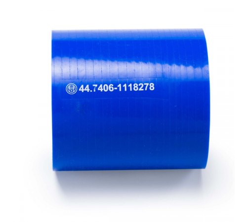 Патрубок турбокомпрессора (L=70, d=56) силикон (44.7406-1118278) МД