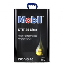 Mobil DTE 25 ULTRA, 16 л. Масло гидравлическое. (155356)