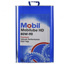 Mobilube HD 80W-90, 18 л. Масло трансмиссионное. (155425)