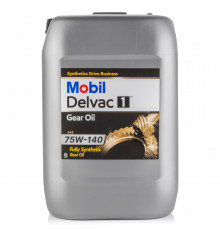 Mobil Delvac 1 GEAR OIL 75W-140, 20 л. Масло. (153458)