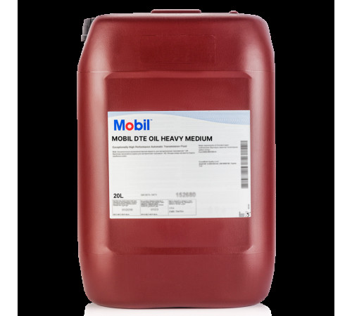 Mobil DTE Oil Heavy Medium, 20 л. Масло (127673)