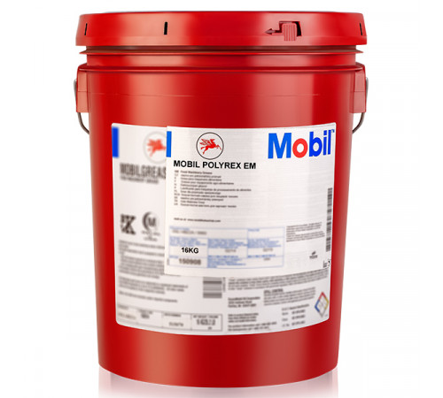 Mobil Polyrex EM, 16 кг. Смазка (154476)
