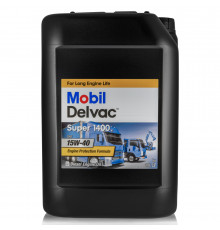 Mobil Delvac Super 1400 15W-40, 20 л. Масло моторное. (155432)