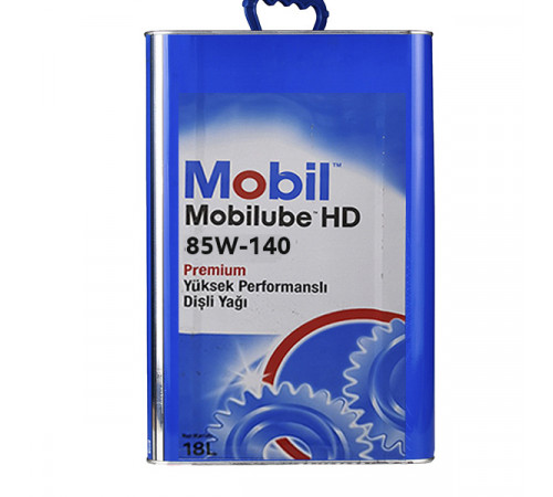 Mobilube HD 85W-140, 18 л. Масло трансмиссионное. (155426)