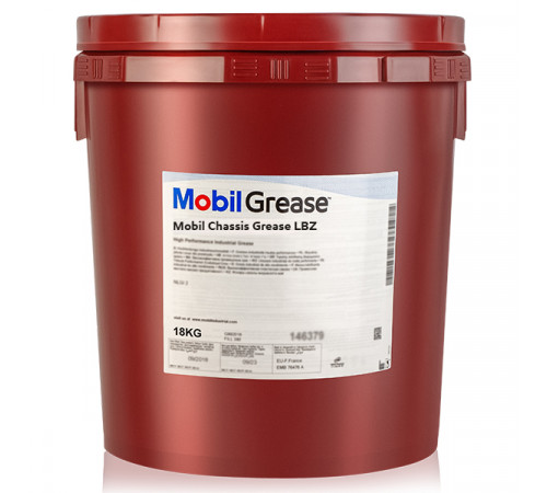 Mobil Chassis Grease LBZ, 18 кг. Смазка. (153294)