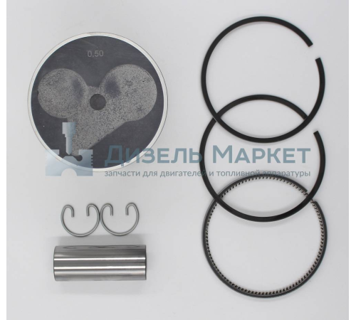 Поршень 0.50 с кольцами Kubota V2203 16423-21110