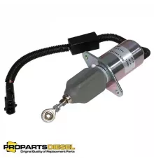 Клапан останова (Соленоид) Cummins 6CT 8.3 - 24v (3415706)