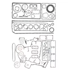 Комплект прокладок двигателя нижний  Cummins KT19 (3801006)