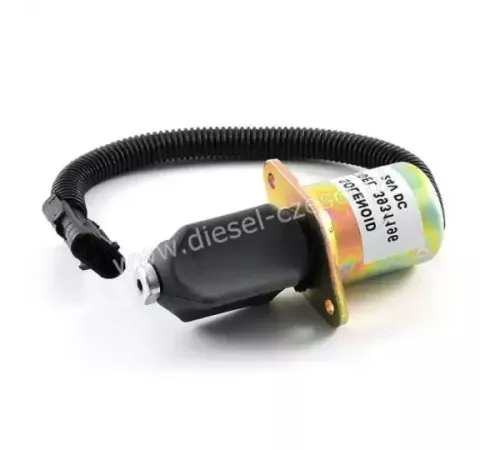 Клапан остановаCummins 4BT, 6BT - 24v для спецтехники