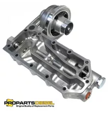 Стойка (головка) масляного фильтра Cummins 6CT 8.3, ISC, QSC (5592006) для 6CT