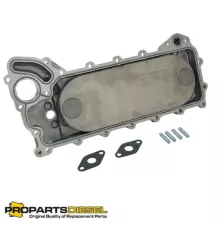 Масляный радиатор  (маслоохладитель) с корпусом Isuzu 4HK1 (8980853120)
