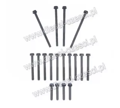 Комплект болтов ГБЦ Cummins 4BT 3.9 — оригинальная